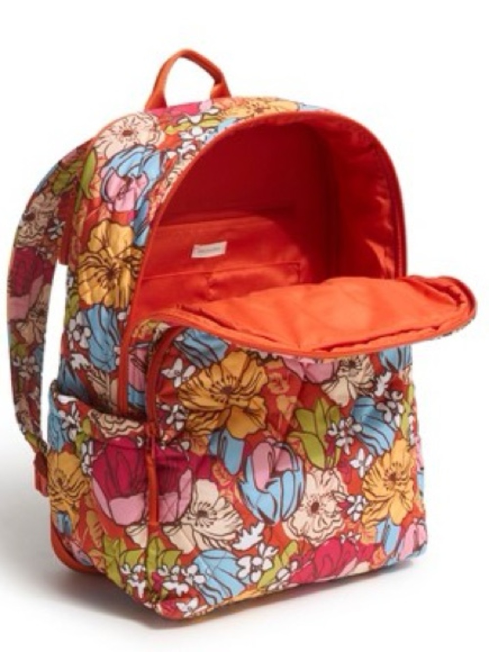 Vera Bradley Essential “LARGE” Vibrant Floral Backpack — Midday Garden NWT - Picture 2 of 12